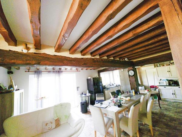 (61300) Maison Saint Sulpice Sur Risle 5 pièce(s) 125 m2, maisonnette pour gîte à terminer
