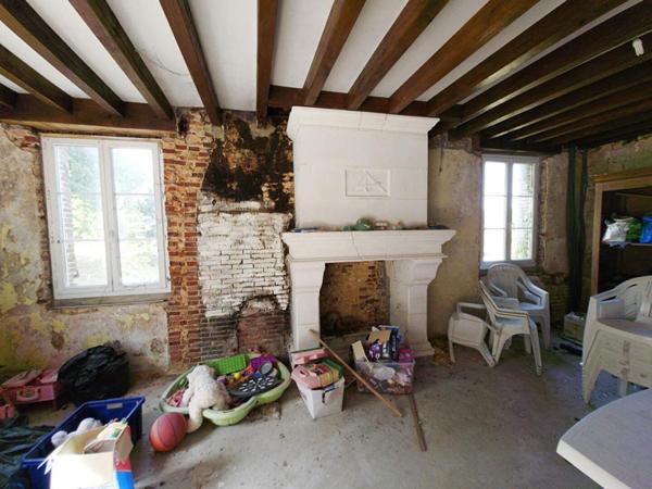 (61300) Maison Saint Sulpice Sur Risle 5 pièce(s) 125 m2, maisonnette pour gîte à terminer