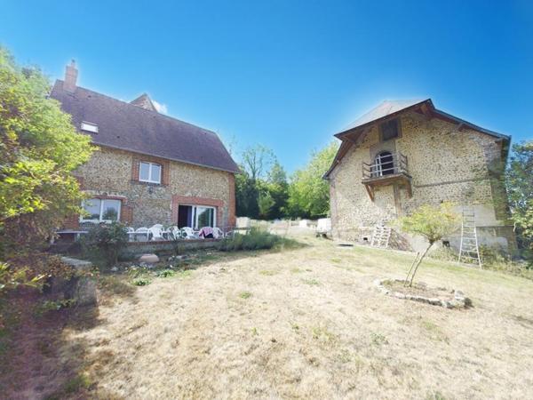 (61300) Maison Saint Sulpice Sur Risle 5 pièce(s) 125 m2, maisonnette pour gîte à terminer