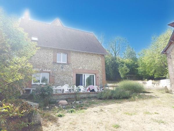 (61300) Maison Saint Sulpice Sur Risle 5 pièce(s) 125 m2, maisonnette pour gîte à terminer