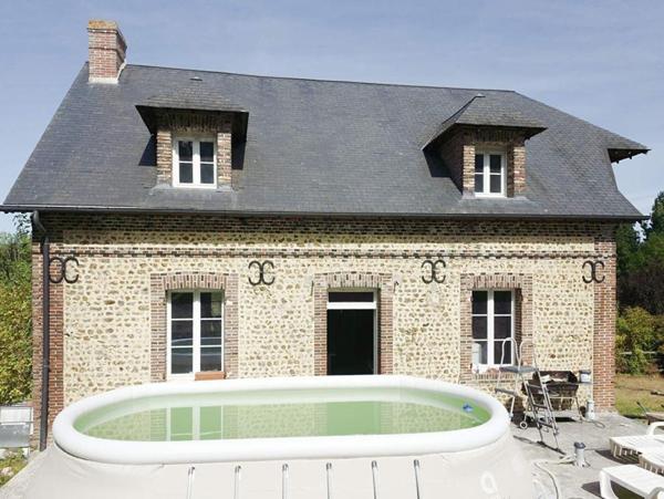 (61300) Maison Saint Sulpice Sur Risle 5 pièce(s) 125 m2, maisonnette pour gîte à terminer