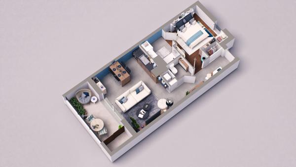 APPARTEMENT T2 AV LOGGIA neuf Saran