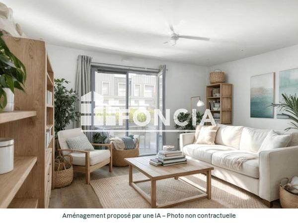 À vendre Appartement 2 pièces 44.6 m² - Romainville 93230