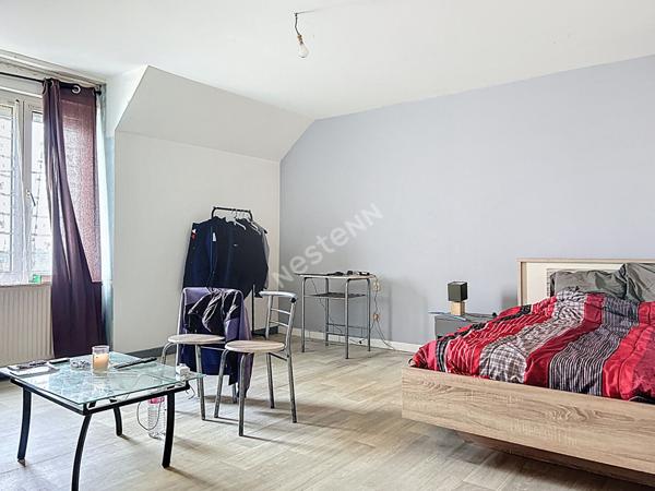 Maison vie de plain-pied, grand hangar, à vendre à Edern - Référence 8709