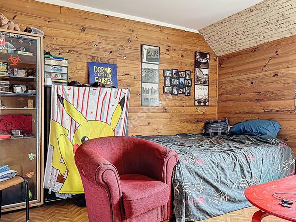 Maison vie de plain-pied, grand hangar, à vendre à Edern - Référence 8709