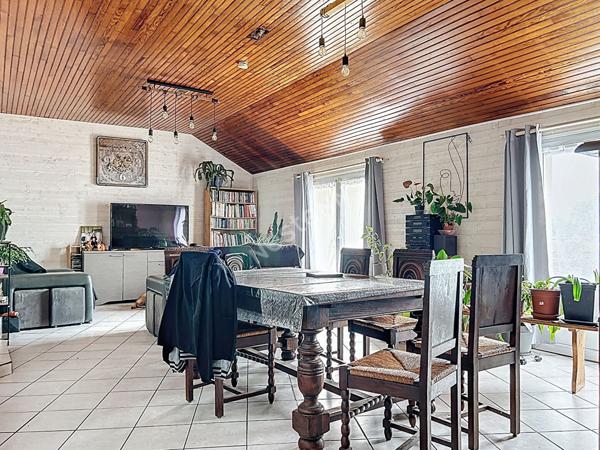 Maison vie de plain-pied, grand hangar, à vendre à Edern - Référence 8709