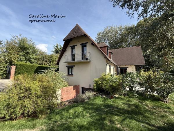 ROUEN - Maison sur sous-sol complet viable de plain-pied  140 m² jardin 687 m²