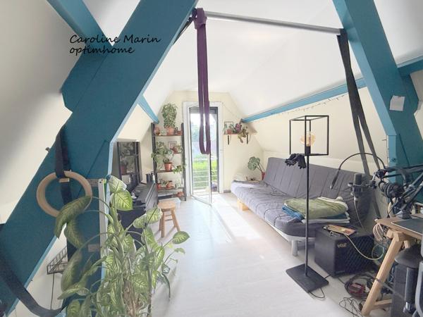 ROUEN - Maison sur sous-sol complet viable de plain-pied  140 m² jardin 687 m²