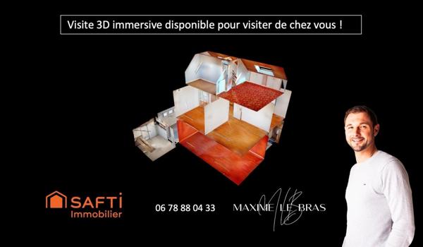 Maison 5 pièces 98 m2 Concarneau Rive gauche
