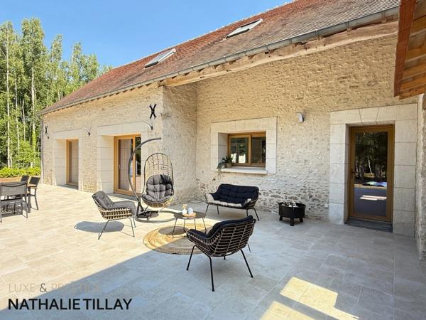 Orleans nord-ouest, à vendre , Ancienne Grange Rénovée au Cœur des Bois, 15 mn Orléans centre