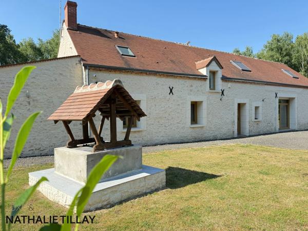 Orleans nord-ouest, à vendre , Ancienne Grange Rénovée au Cœur des Bois, 15 mn Orléans centre