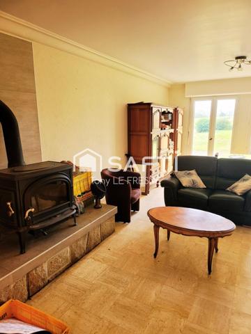 MAISON INDIVIDUELLE 6 CHAMBRES DE 145 M² ENVIRON SUR SOUS SOL AVEC UN TERRAIN DE 4500M²