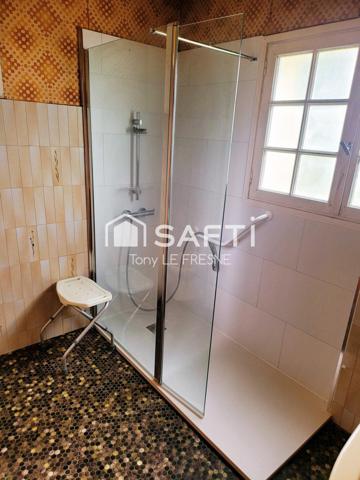 MAISON INDIVIDUELLE 6 CHAMBRES DE 145 M² ENVIRON SUR SOUS SOL AVEC UN TERRAIN DE 4500M²