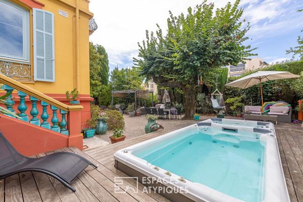 Villa des années 30 style Belle Époque avec ascenseur et jardin