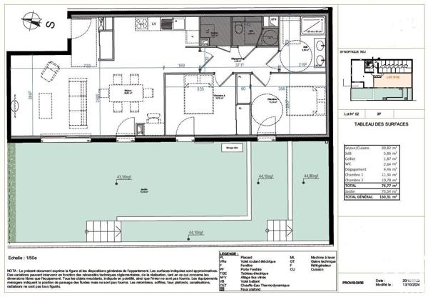 Appartement à vendre 3 pièces 77 m² Saint-Raphaël