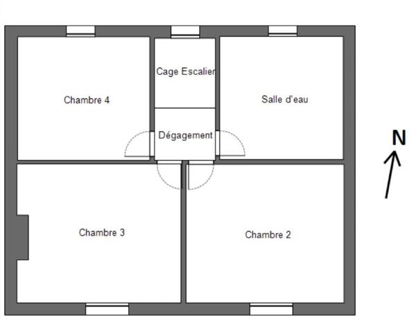 Maison de ville à Crozon, proche voie verte, à visiter sans tarder !