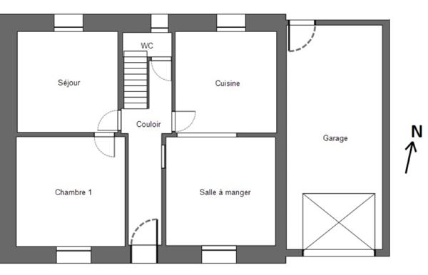 Maison de ville à Crozon, proche voie verte, à visiter sans tarder !