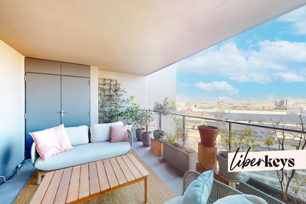 Duplex rare  4 pièces 85,98 m² avec double hauteur, terrasses, parking et cave – Asnières-sur-Seine