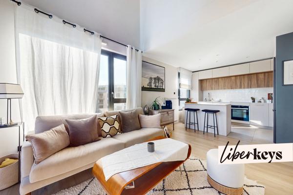 Duplex rare  4 pièces 85,98 m² avec double hauteur, terrasses, parking et cave – Asnières-sur-Seine