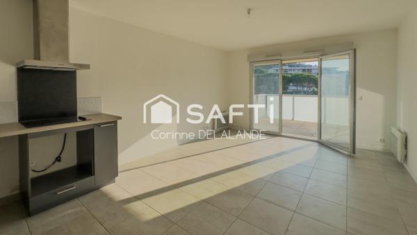 Magnifique 3 pièces 62m2, terrasse, vue dégagée