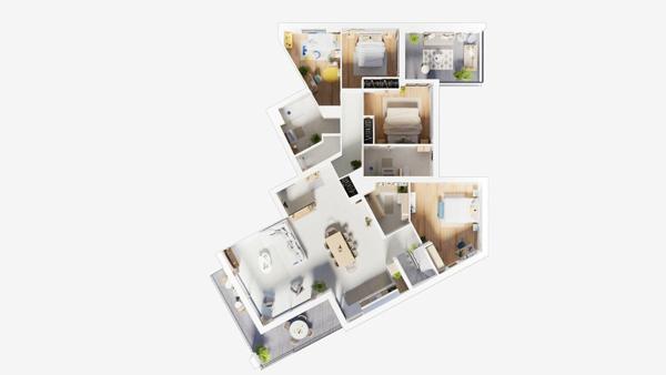 Appartement  148.75 m2