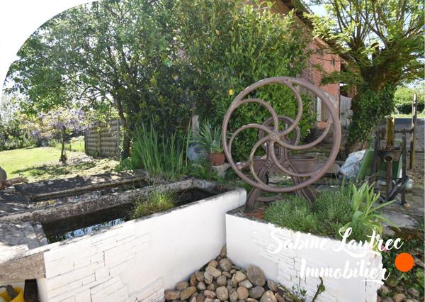 Técou (81600) Authentique ferme viticole rénovée – Charme, volumes + deux logements indépendants