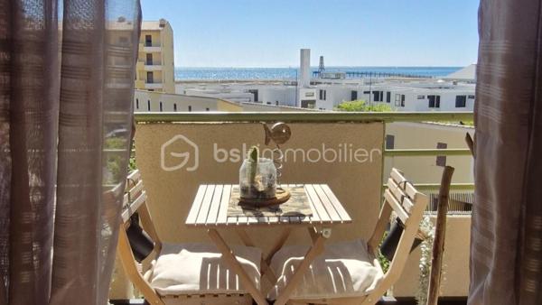 Le véritable coup de cœur : son balcon face à la mer, aménagé comme un véritable espace repas extérieur avec la Méditerranée pour horizon !

Situé au 3ème étage/4, avec ascenseur dans une copropriété sécurisée et bien entretenue, avec un accès direct à la plage, ce magnifique appartement d’une surface de 22,65 m² en Carrez offre un cadre de vie particulièrement agréable.

En entrant, vous découvrirez une chambre, une belle salle d’eau avec WC, puis un espace de vie lumineux avec cuisine équipée, ouvert sur un balcon aménagé en véritable coin repas face à la mer. Un extérieur idéal pour profiter pleinement des beaux jours autour d’un petit-déjeuner, d’un déjeuner ou d’un apéritif, avec sa magnifique vue sur la mer.  La surface du balcon n’est pas comprise dans la superficie Loi Carrez.

Une place de parking privative complète ce bien.

Ses atouts principaux :
Balcon exposée SUD-EST, sans vis-à-vis avec sa magnifique vue,
Accès direct à la plage,
Rénové avec prestations de qualité,  sans aucun travaux à prévoir,
À deux pas du port et des commodités,
Charges de copropriété raisonnables,
Fenêtres double vitrage, volets roulants motorisés (chambre et balcon) et climatisation.

Ce magnifique T2 n’attend plus que vous ! Vous n’avez qu’à poser vos valises ! Ne manquez pas cette opportunité unique !
Contactez-moi dès aujourd’hui pour organiser une visite et découvrir ce bien coup de coeur à Port Leucate.
