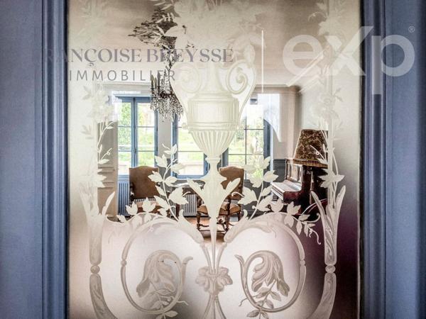 Andrésy — Élégante demeure Second Empire avec jardin et vue sur la Seine