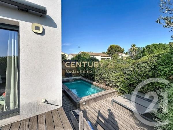 Maison à vendre  4 pièces - 96,30 m 2   ST JEAN DE VEDAS  - 34