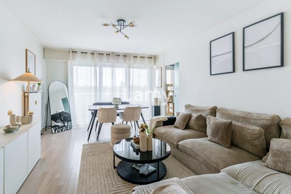 Appartement t3 balcons cave et parking