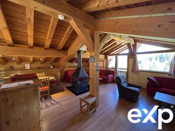 Chalet 168m² utile à La Plagne 1800 – Écrin alpin pour 11 convives avec jacuzzi & vue Mont Blanc