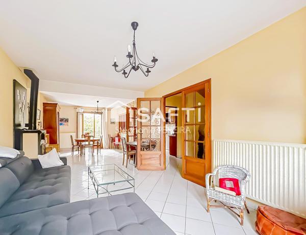 Maison non mitoyenne, 4 chambres, terrasse, jardin