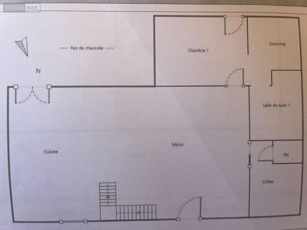 Maison à vendre à Parigné-l'Évêque dans la Sarthe (72250), ref : 13816/1159   
SUPER U