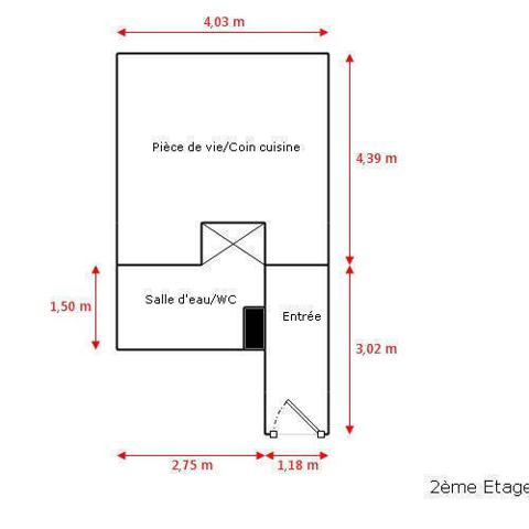 Appartement 1 pièce - 44000 Nantes -  Cité des congrès