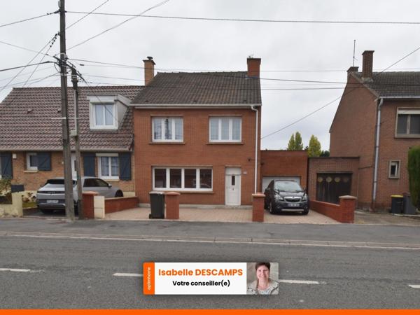 Maison 3 chambres, véranda, Jardin, Garage, sous-sol à COURRIERES