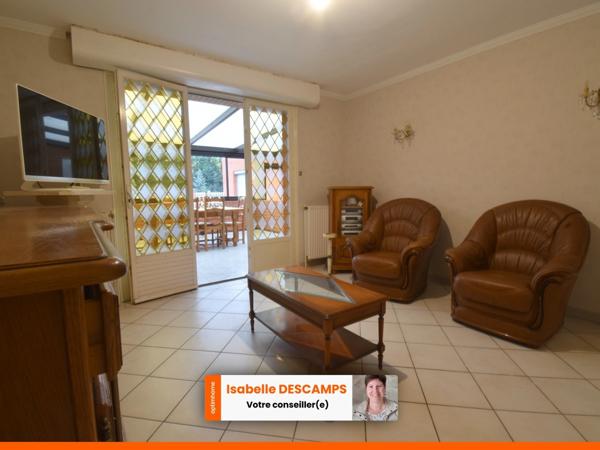 Maison 3 chambres, véranda, Jardin, Garage, sous-sol à COURRIERES