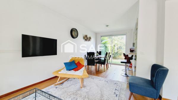 Maison familiale avec 3 chambres et jardin à 3 mn à pieds de la gare de Massy Palaiseau