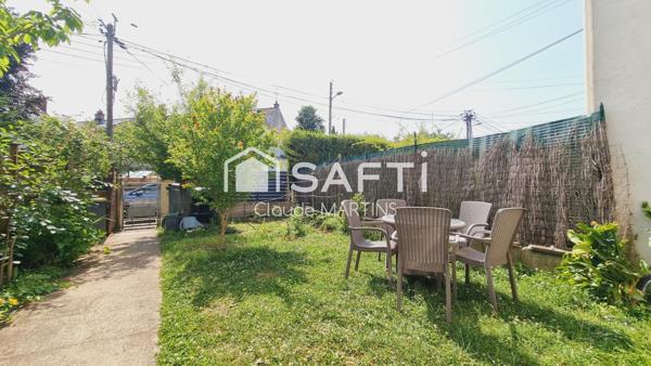 Maison familiale avec 3 chambres et jardin à 3 mn à pieds de la gare de Massy Palaiseau