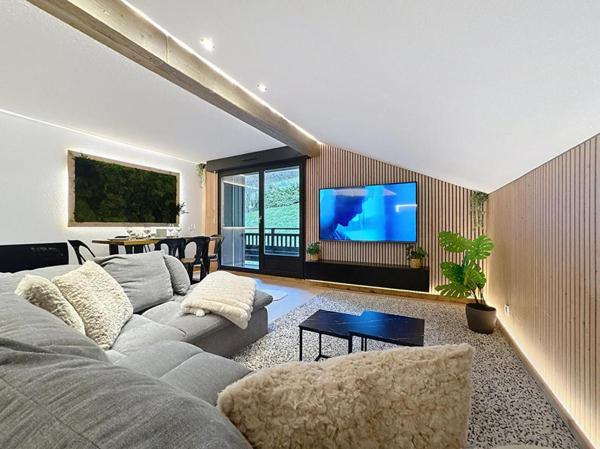 SAINT-GERVAIS-LES-BAINS ? DUPLEX INVERSÉ 76 m² | RÉSIDENCE PREMIUM | LIBRE DE TOUT BAIL