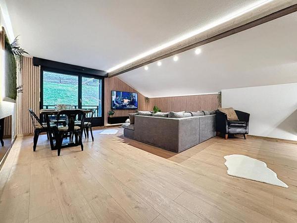 SAINT-GERVAIS-LES-BAINS ? DUPLEX INVERSÉ 76 m² | RÉSIDENCE PREMIUM | LIBRE DE TOUT BAIL