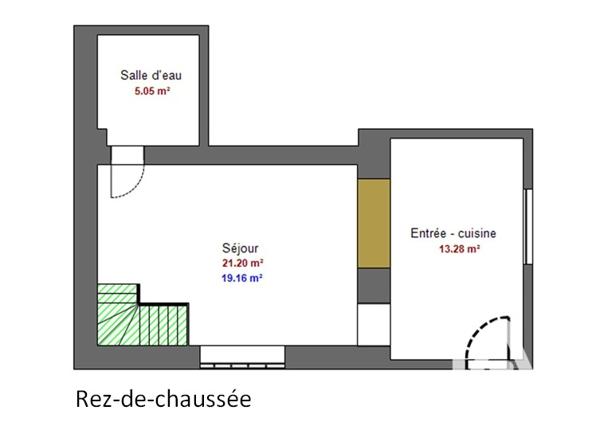 Maison à vendre 2 pièces 50 m² Abondant
