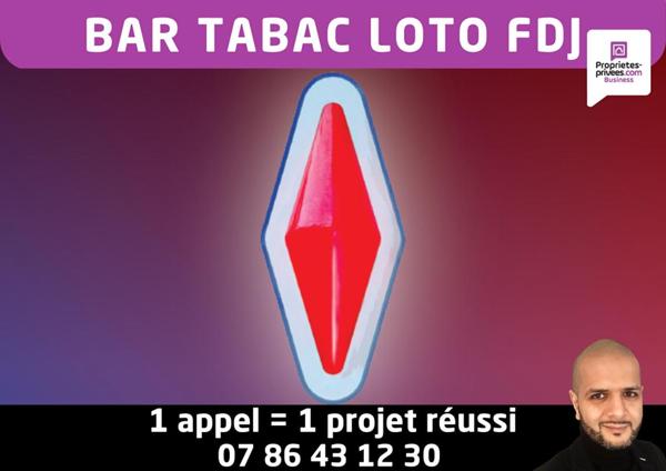 80100 ABBEVILLE - BAR TABAC LOTO FDJ PMU avec terrasse 40 places et logement