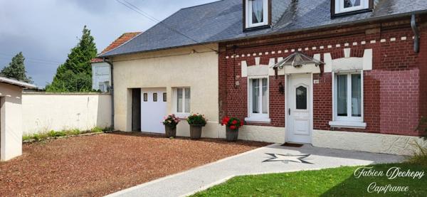 Jolie maison de 4 pièces sur la commune de Friville-Escarbotin