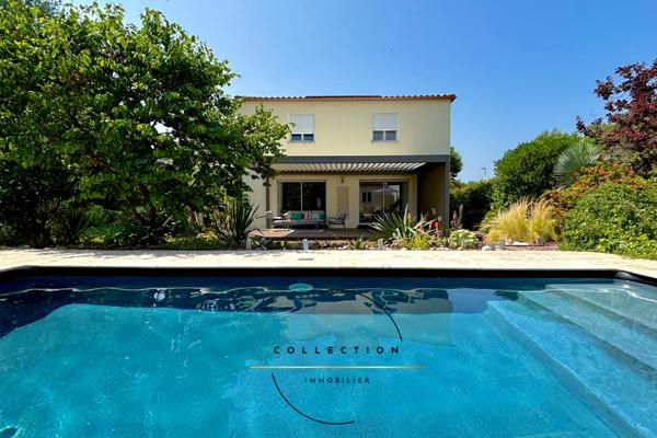 Prades-le-Lez (34730) Maison contemporaine de 136 m² dans bel environnement
