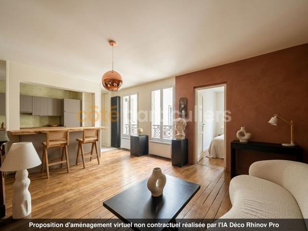 Vente
                Appartement45 m² - 2 Pièces -
                    Paris (75013)