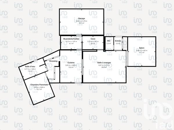 Maison à vendre 5 pièces 139 m² Cabrières-d'Avignon