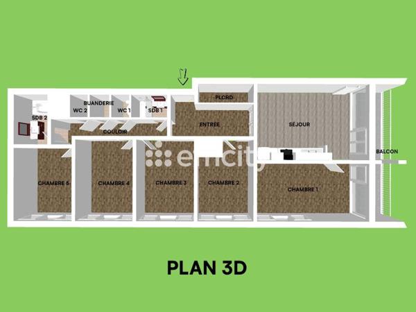 Appartement
         6 pièces
        - 104 m² Exclusivité 279 000 € *