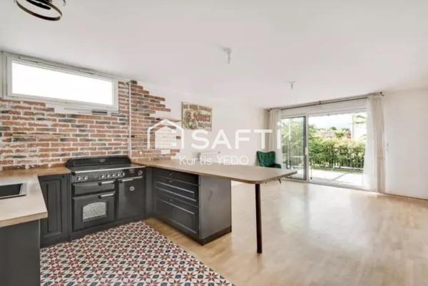 Superbe 4 pièces avec terrasse et jardin – Centre-ville