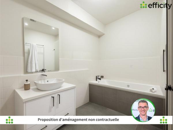 Appartement 3 pièces - 65 m² Exclusivité efficity