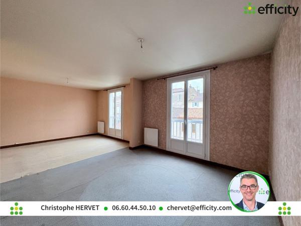 Appartement 3 pièces - 65 m² Exclusivité efficity